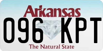 AR license plate 096KPT