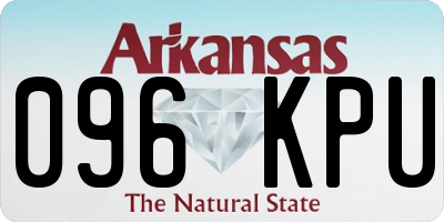 AR license plate 096KPU