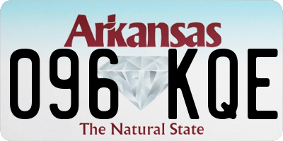 AR license plate 096KQE