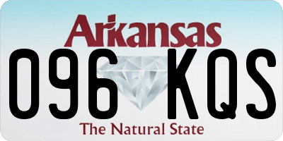AR license plate 096KQS