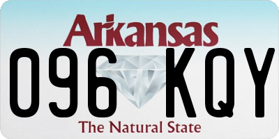 AR license plate 096KQY