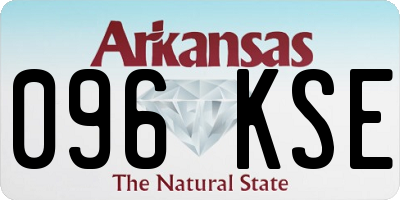 AR license plate 096KSE