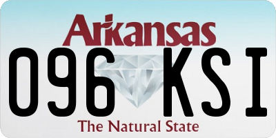 AR license plate 096KSI