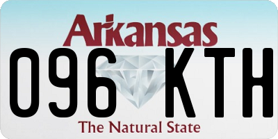 AR license plate 096KTH