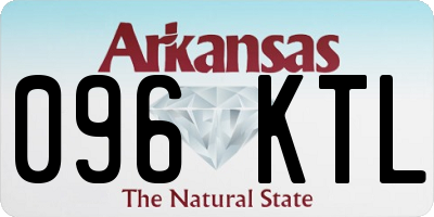 AR license plate 096KTL