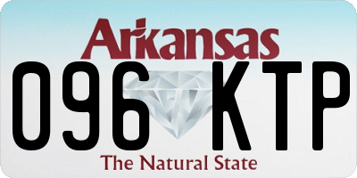 AR license plate 096KTP