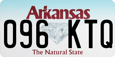 AR license plate 096KTQ