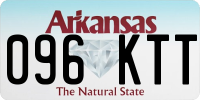 AR license plate 096KTT