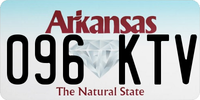 AR license plate 096KTV
