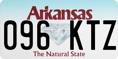 AR license plate 096KTZ