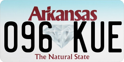AR license plate 096KUE