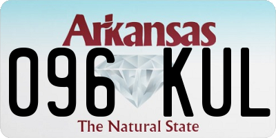 AR license plate 096KUL