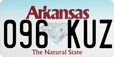 AR license plate 096KUZ