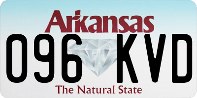 AR license plate 096KVD