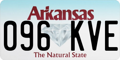 AR license plate 096KVE