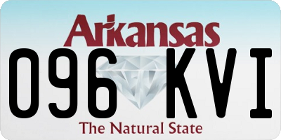 AR license plate 096KVI