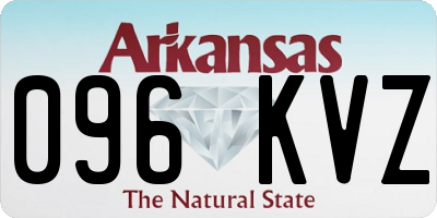 AR license plate 096KVZ