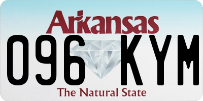 AR license plate 096KYM