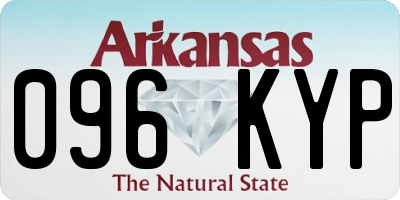 AR license plate 096KYP