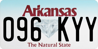 AR license plate 096KYY