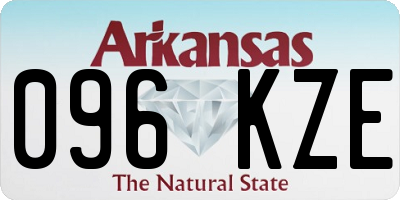 AR license plate 096KZE