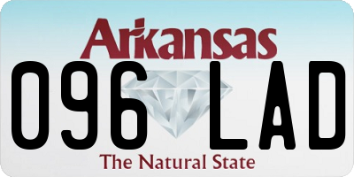 AR license plate 096LAD
