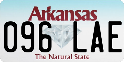 AR license plate 096LAE