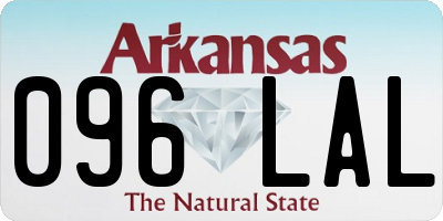 AR license plate 096LAL