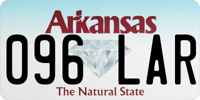 AR license plate 096LAR
