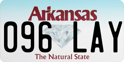 AR license plate 096LAY