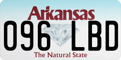 AR license plate 096LBD