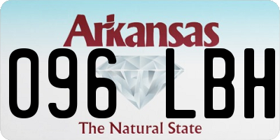 AR license plate 096LBH