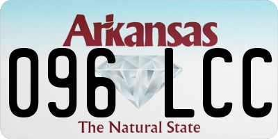 AR license plate 096LCC