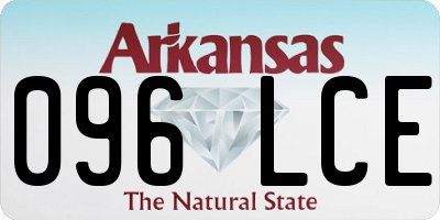 AR license plate 096LCE