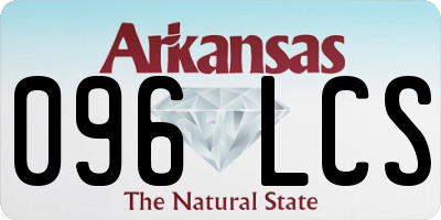 AR license plate 096LCS