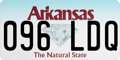 AR license plate 096LDQ