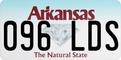 AR license plate 096LDS