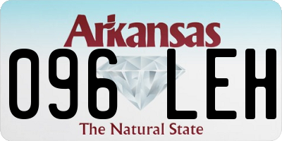 AR license plate 096LEH