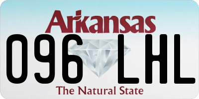AR license plate 096LHL
