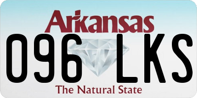 AR license plate 096LKS