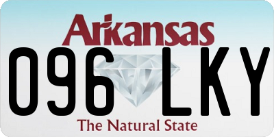 AR license plate 096LKY