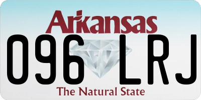 AR license plate 096LRJ