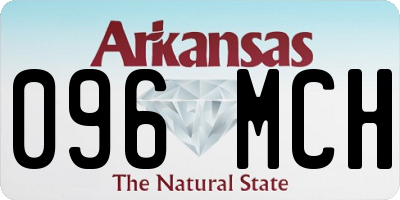 AR license plate 096MCH