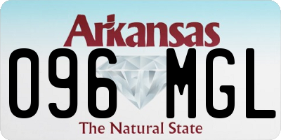 AR license plate 096MGL