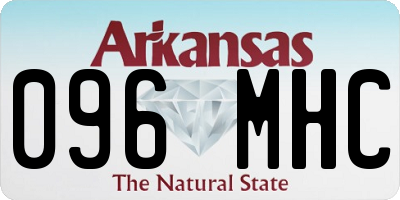 AR license plate 096MHC