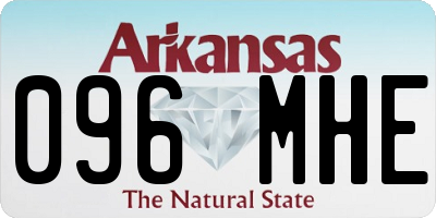 AR license plate 096MHE