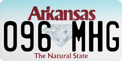 AR license plate 096MHG