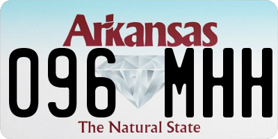 AR license plate 096MHH