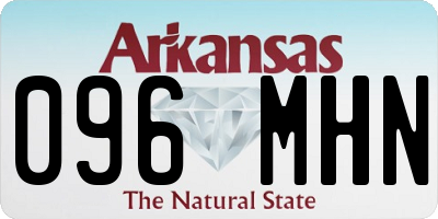 AR license plate 096MHN