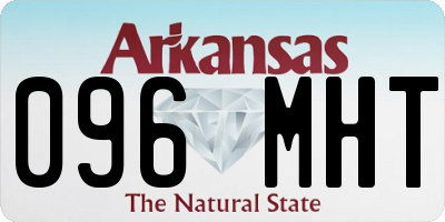 AR license plate 096MHT